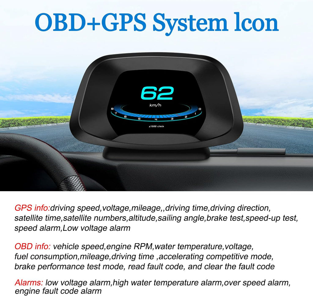 Pack of 2 Car HUD Head Up Display E55065