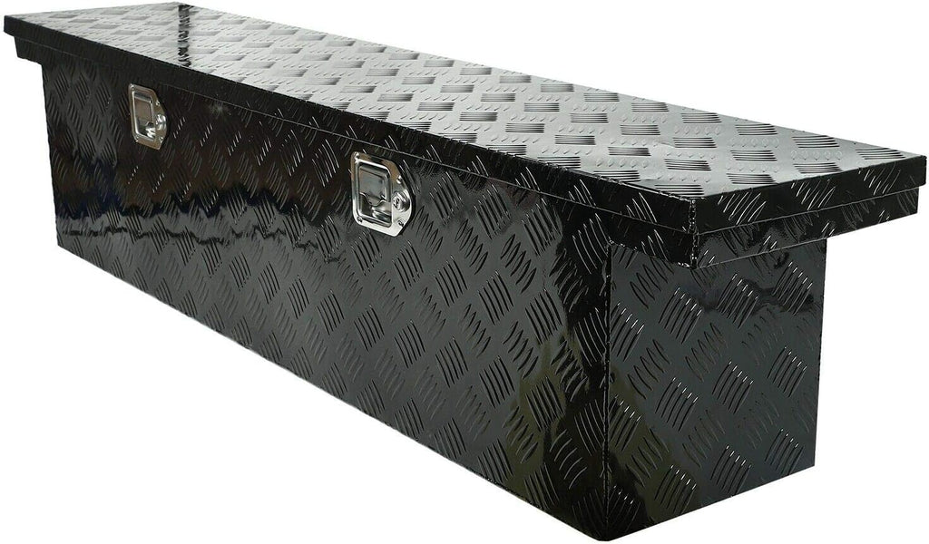 Black Aluminum Pick Up Truck Bed Tool Box U9268