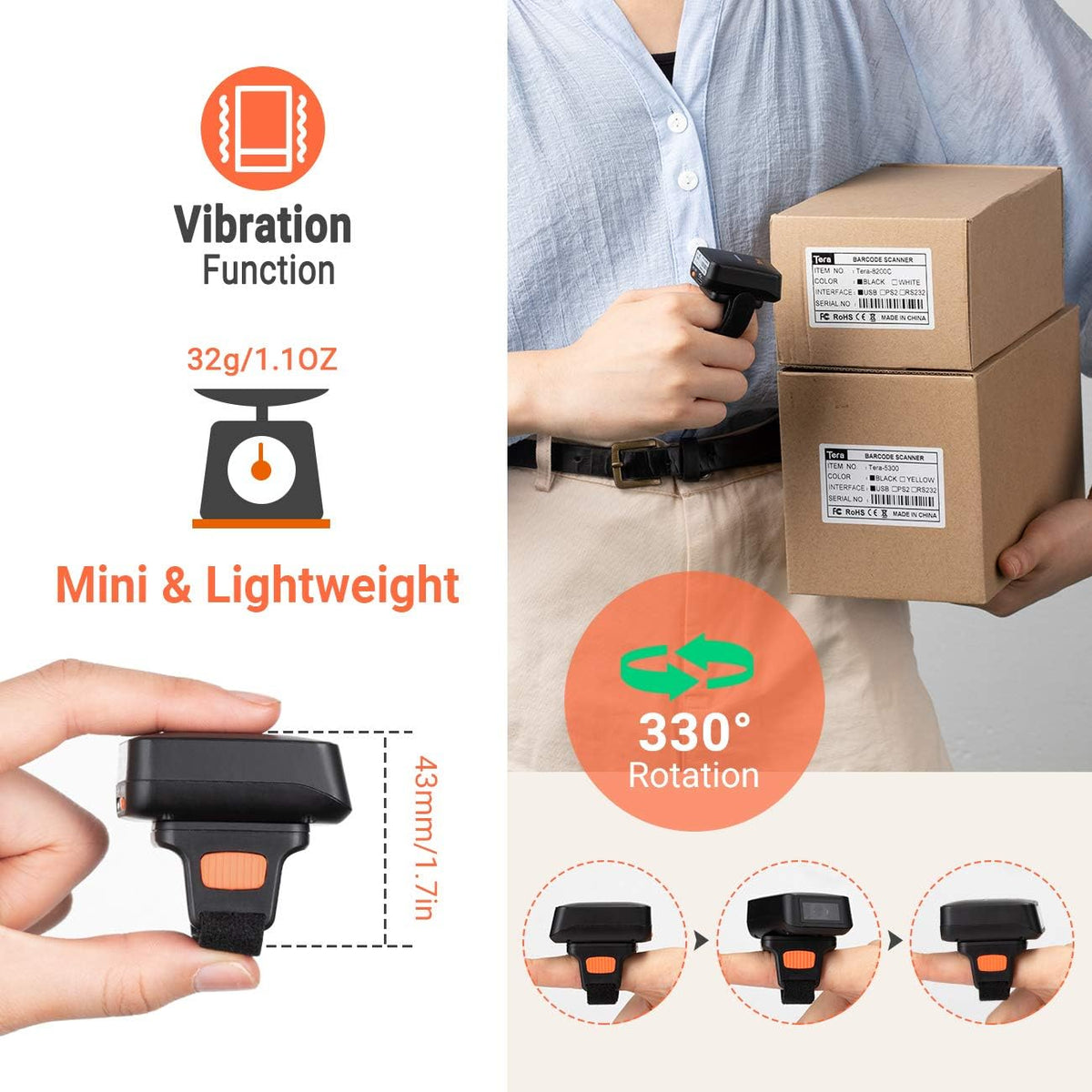 Wireless Bluetooth Barcode Scanner F78741