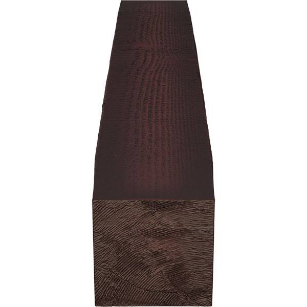 Rough Sawn Faux Wood Fireplace Mantel N87530