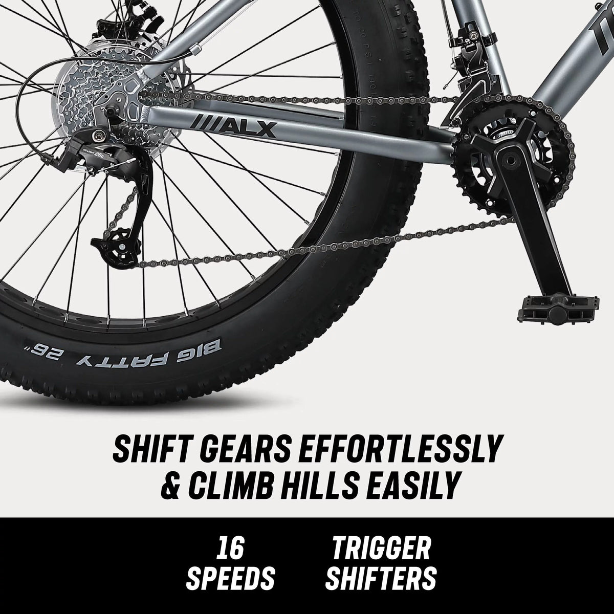 26-in. Fat Tire Mountain Bike O261565