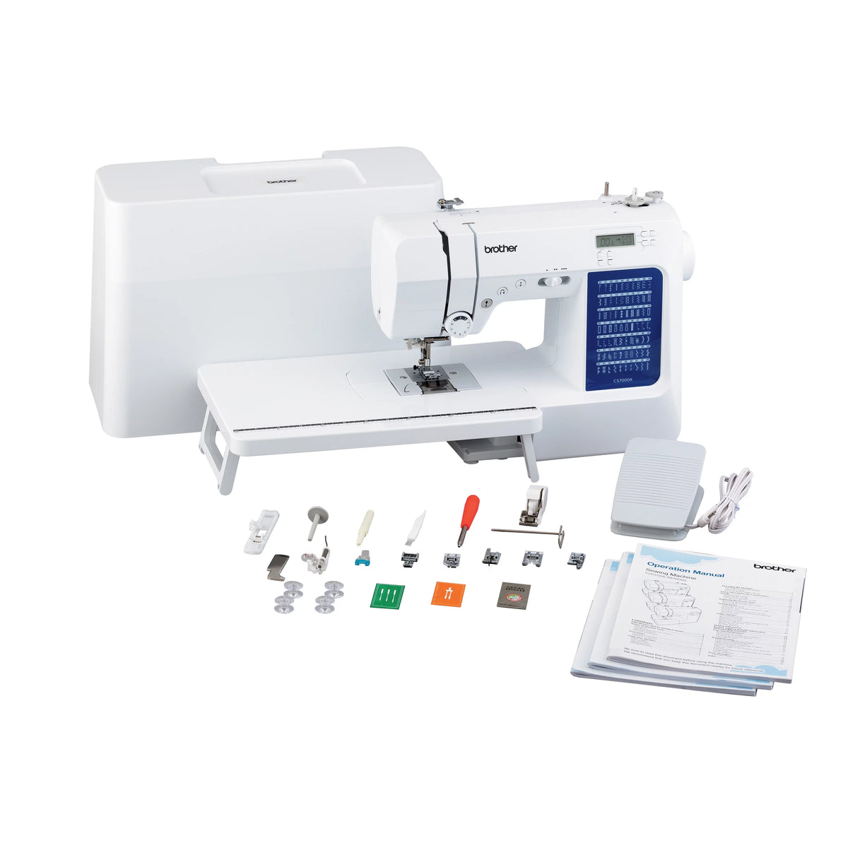 Computerized Sewing Machine with Wide Table X392