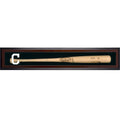 Brown Framed Single Bat Display Case F530