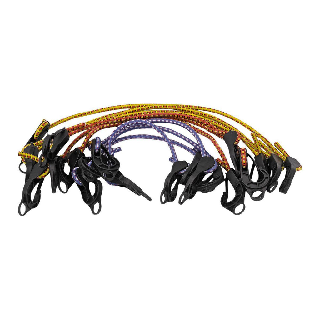 Adjustable Elastic Stretch Cords, 12 Piece D605