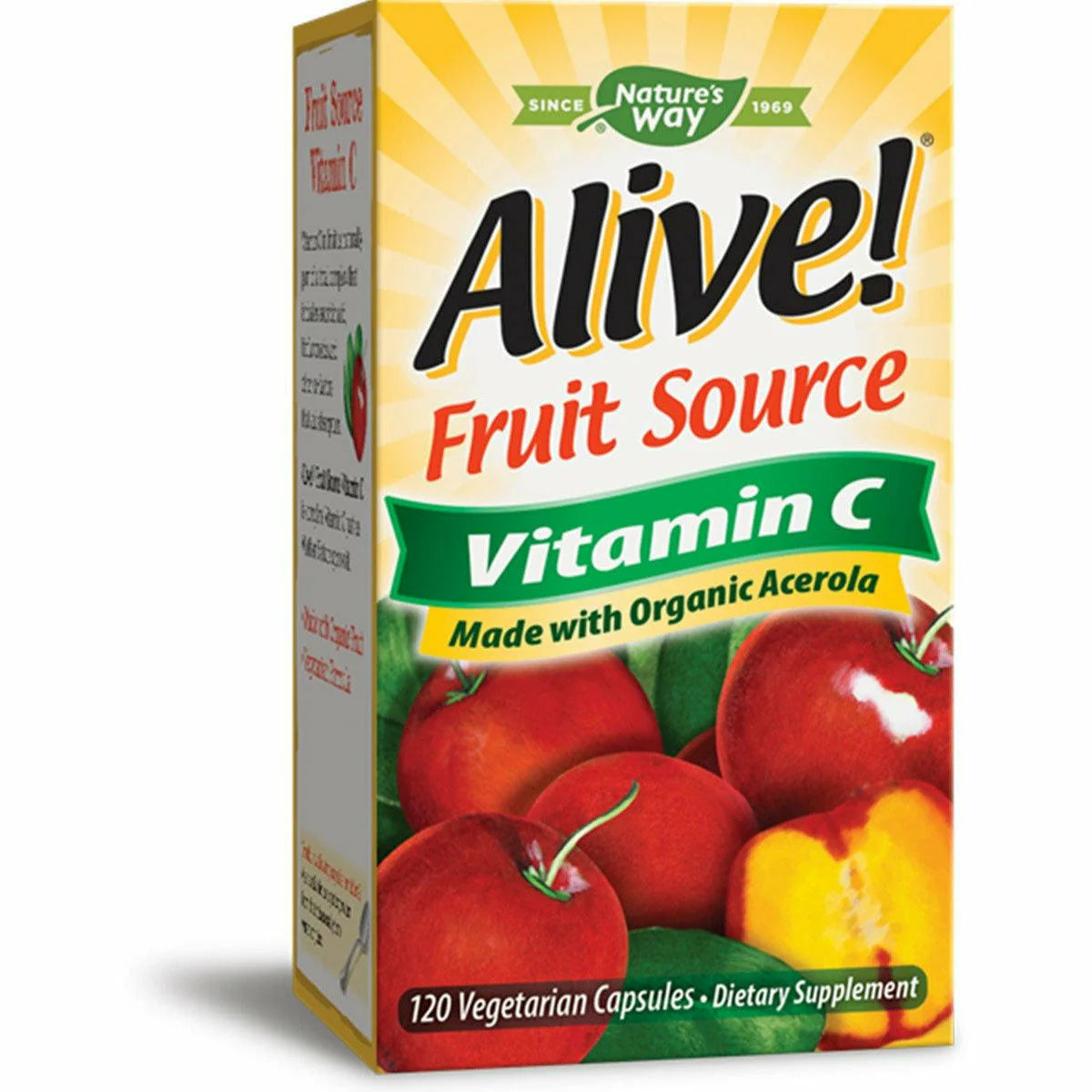 Vitamin C Organic 120 vcaps F2913
