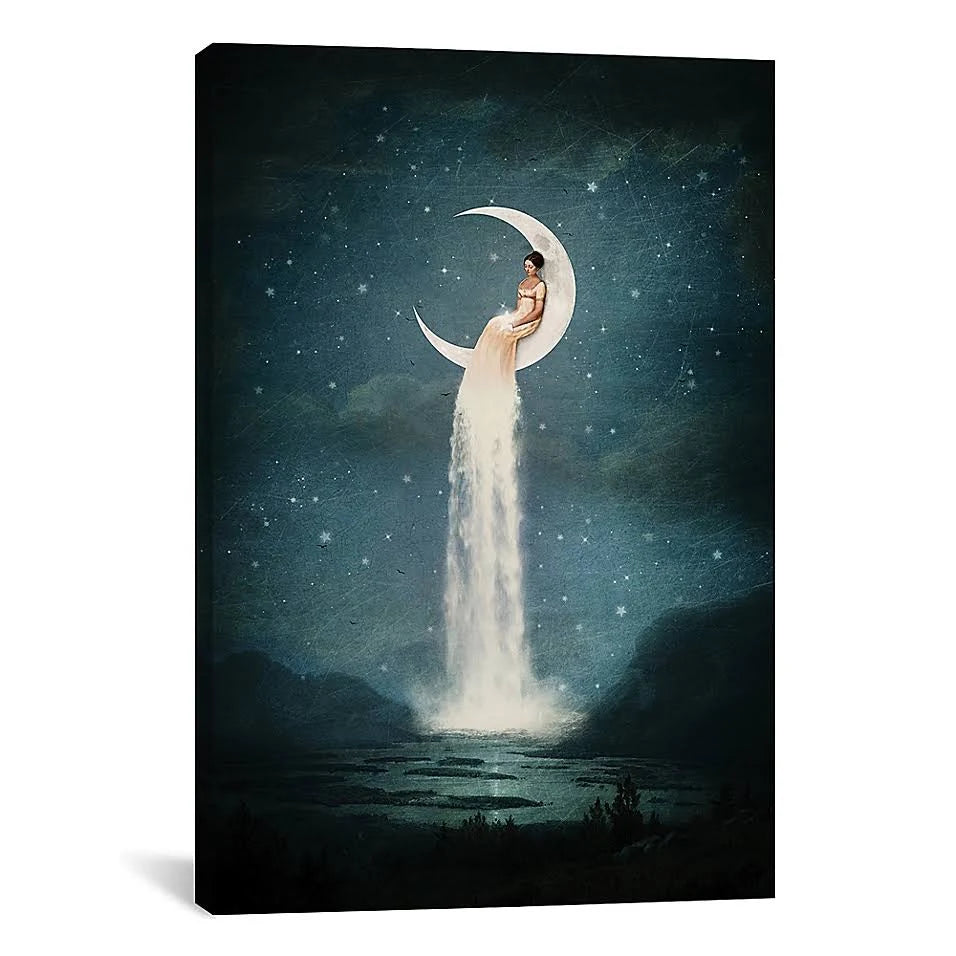 Moonriver Lady Art Print C192