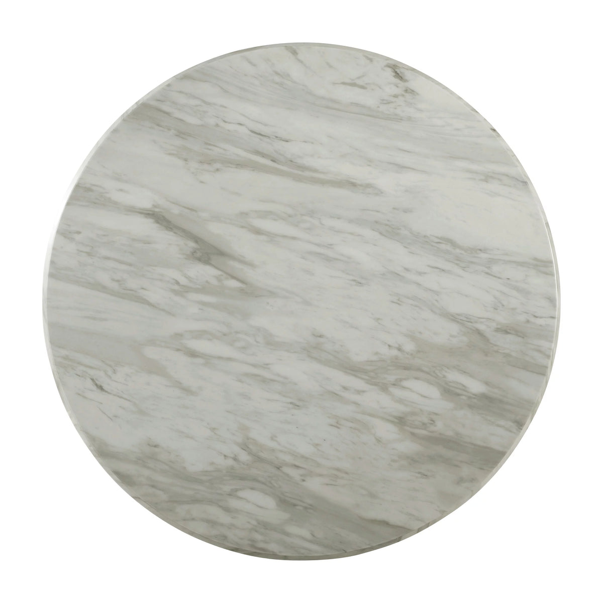 White 3-Piece Faux Marble Top Coffee Table Set P58192