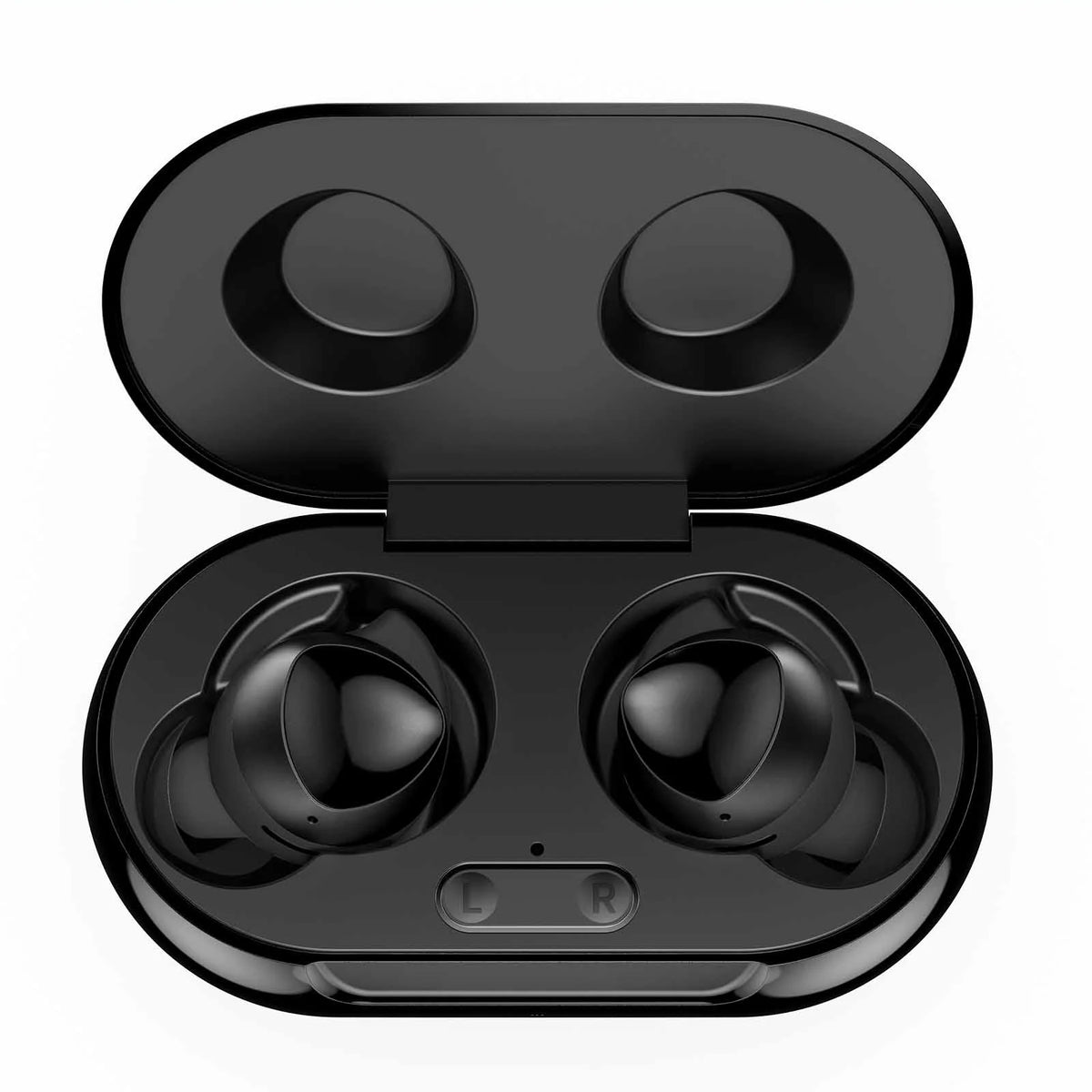 Black True Wireless Earbuds with Active Noise Cancelling W218137