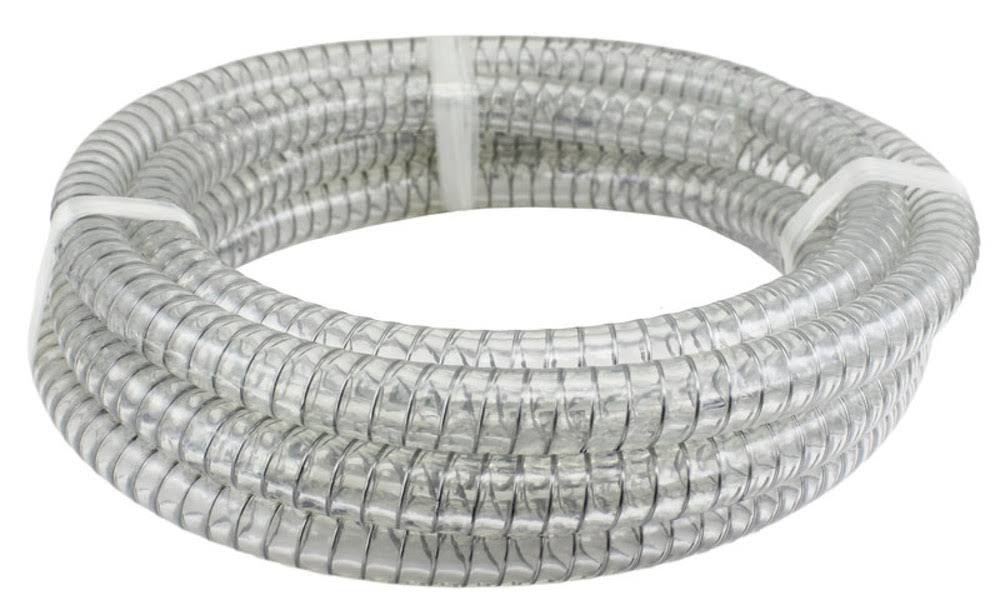 10 ft x 2-1/2 ID Steel Wire Suction PVC Flexible Tubing O253