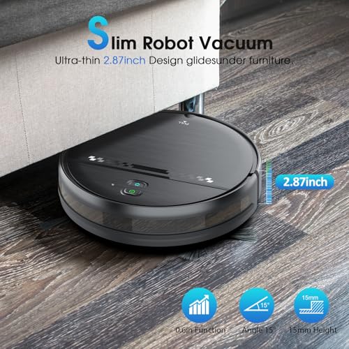 Robot Vacuum and Mop with LiDAR Navigation O123489