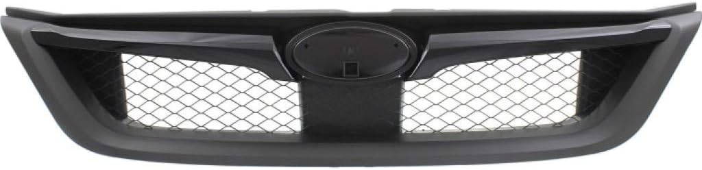 Painted Black Plastic Grille Assembly for Subaru Impreza Sedan Wagon P128