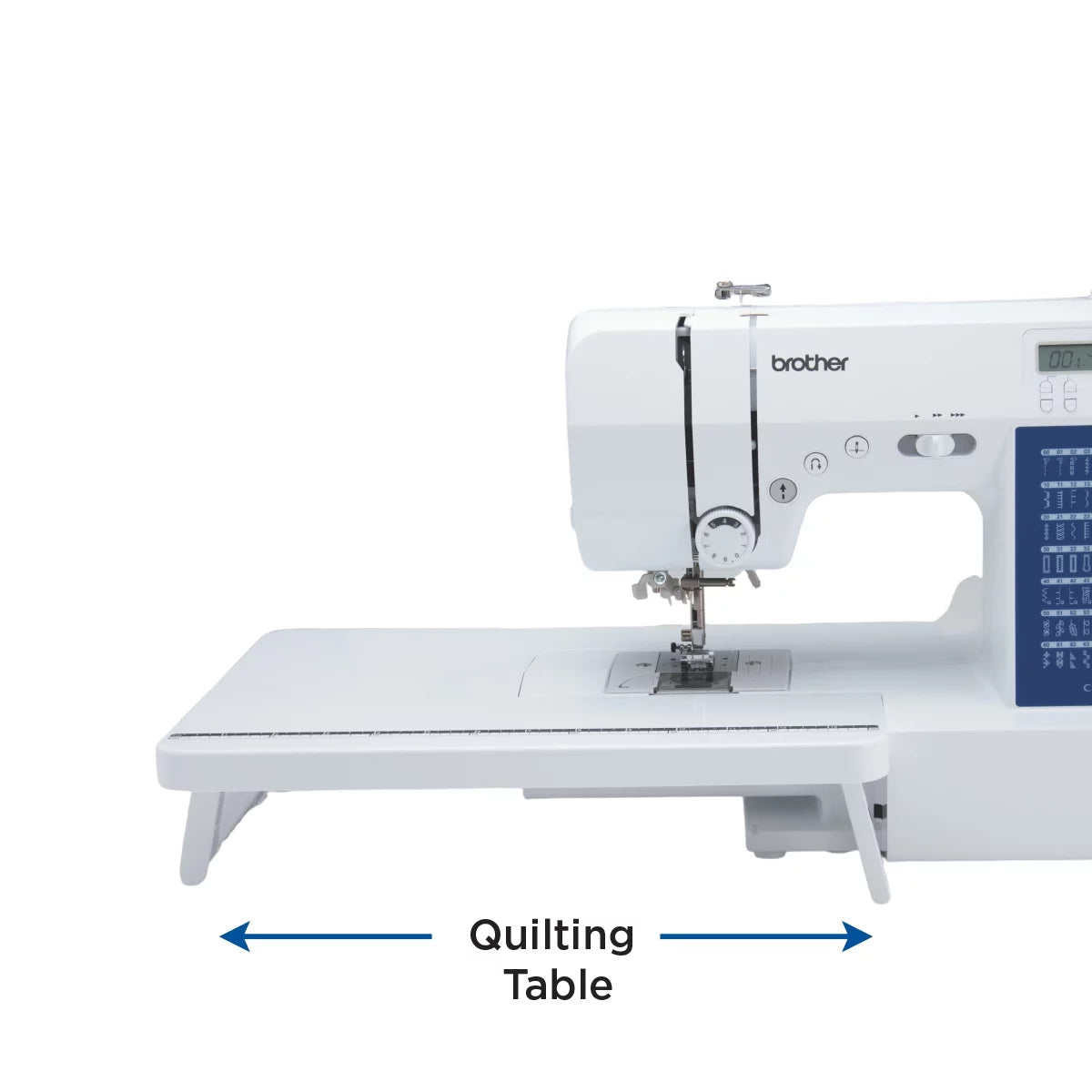 Computerized Sewing Machine with Wide Table X392