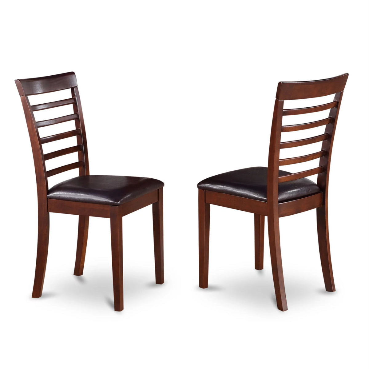 Antique 5-piece Dining Set with Faux Leather Seat N88237
