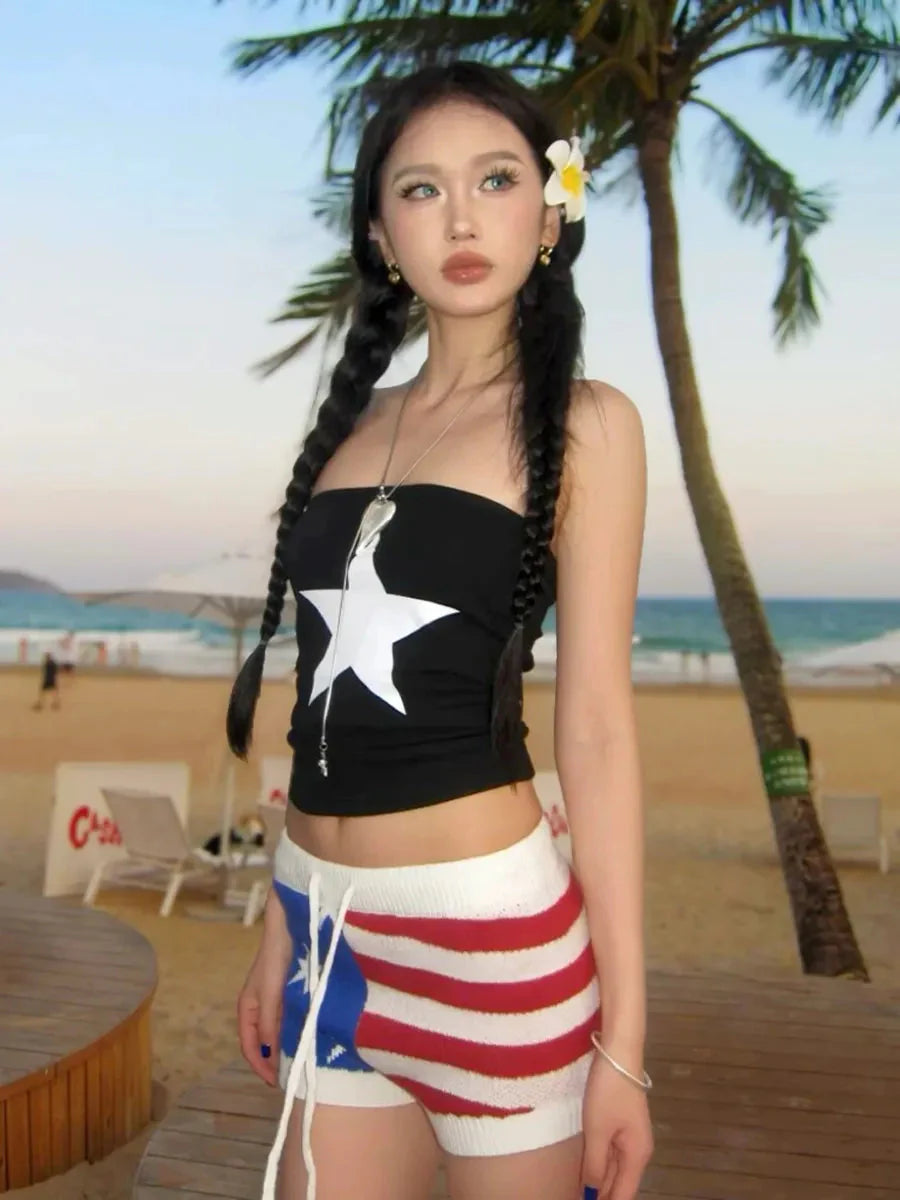 Star Pattern Shorts J57433