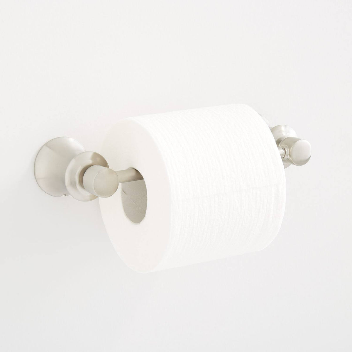Brushed Nickel Toilet Paper Holder K6967