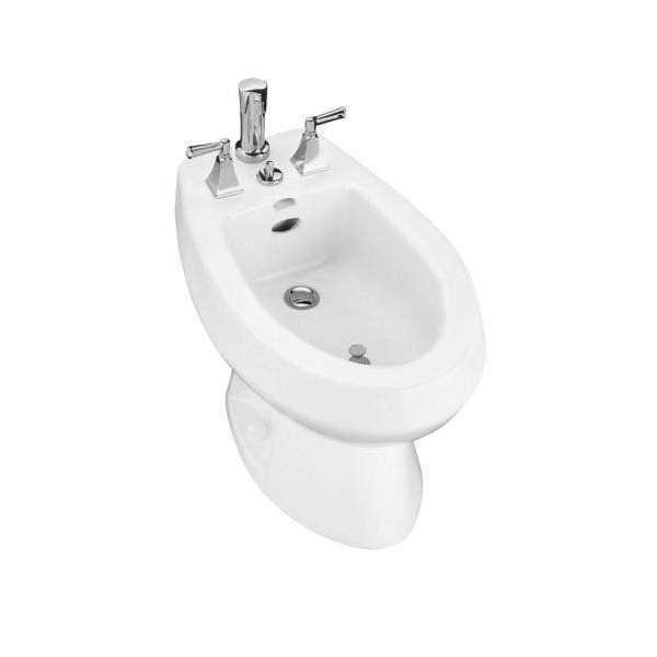 White Vertical Spray Bidet W45780