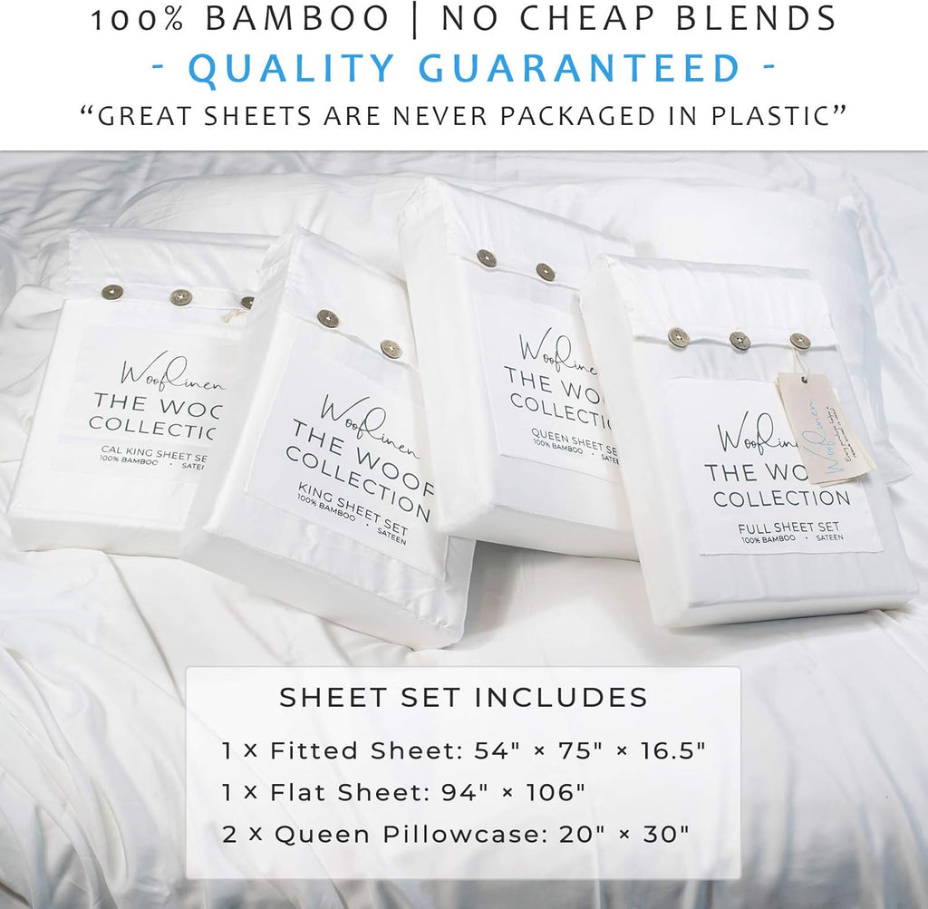 100% Bamboo 4pc Sheet Set (California King) M4304