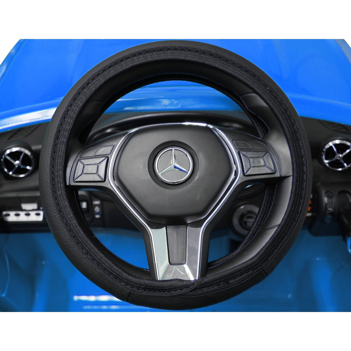 Blue 12V Ride On Car M288