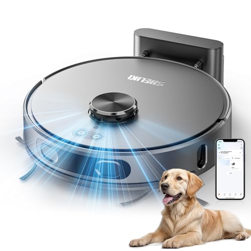 Robot Vacuum and Mop with LiDAR Navigation O123489
