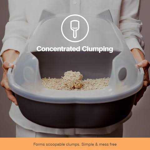 Corn Clumping Cat Litter U244