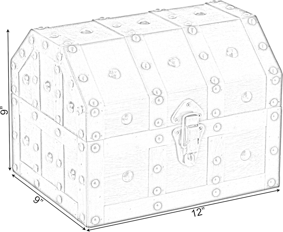 Vintage Pirate Chest W560517