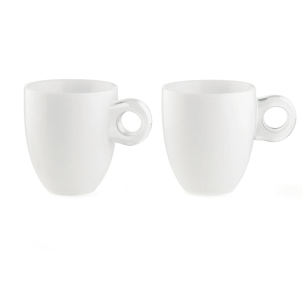 Set of 2 Clear Mugs A518695