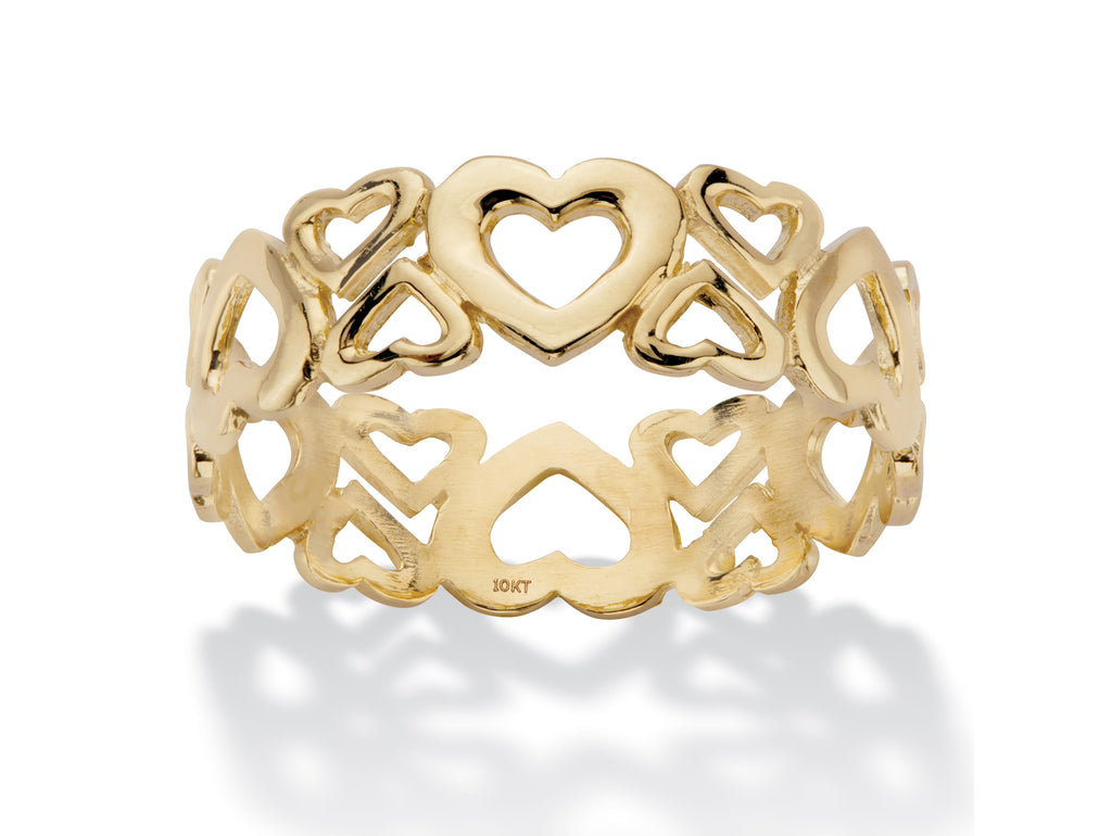10k Yellow Gold Eternity Ring Y943