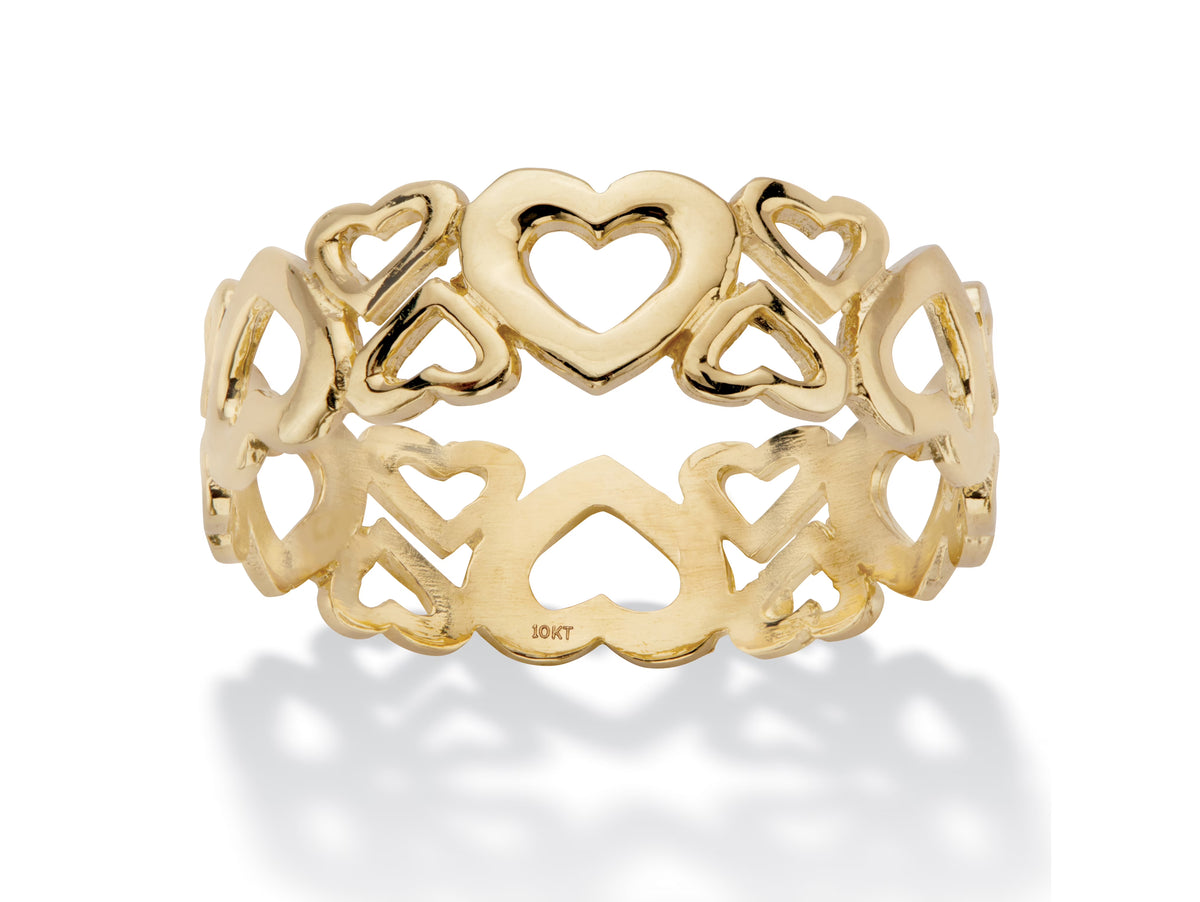 10k Yellow Gold Eternity Ring Y943