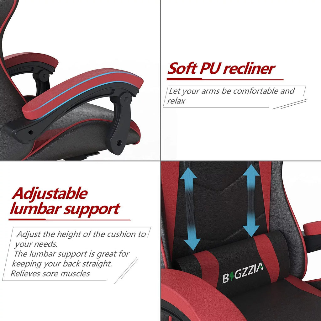 Red Adjustable Gaming Chair W887585