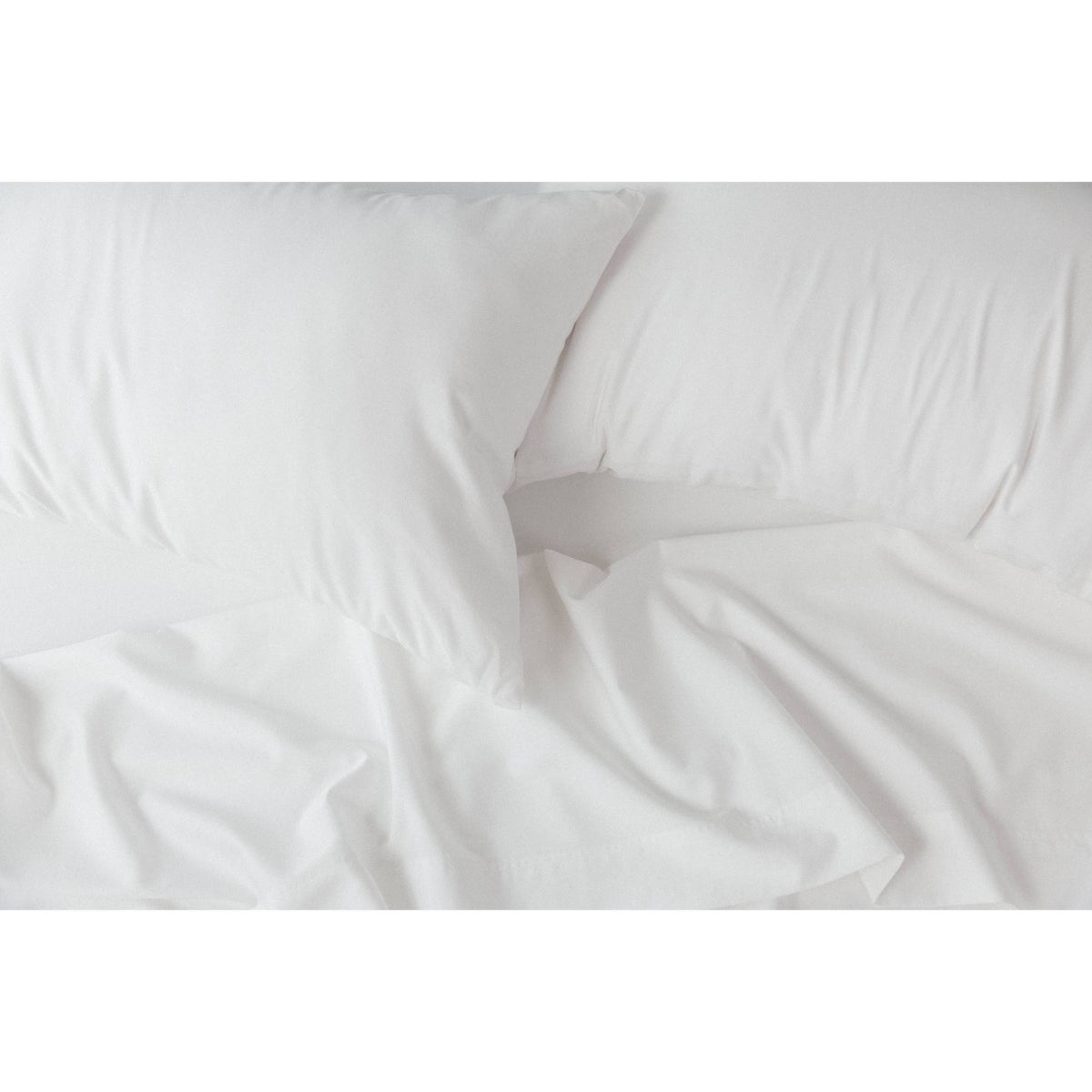 White Cal King Sheet Set U457