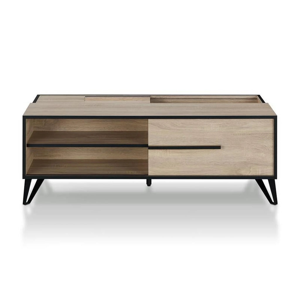 Modern Wood Storage Coffee Table L7539