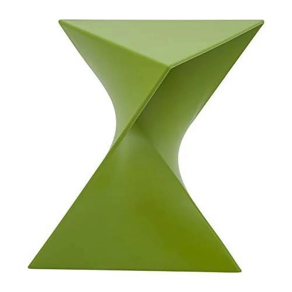 Green Plastic End Table Set Of 2 Z641803