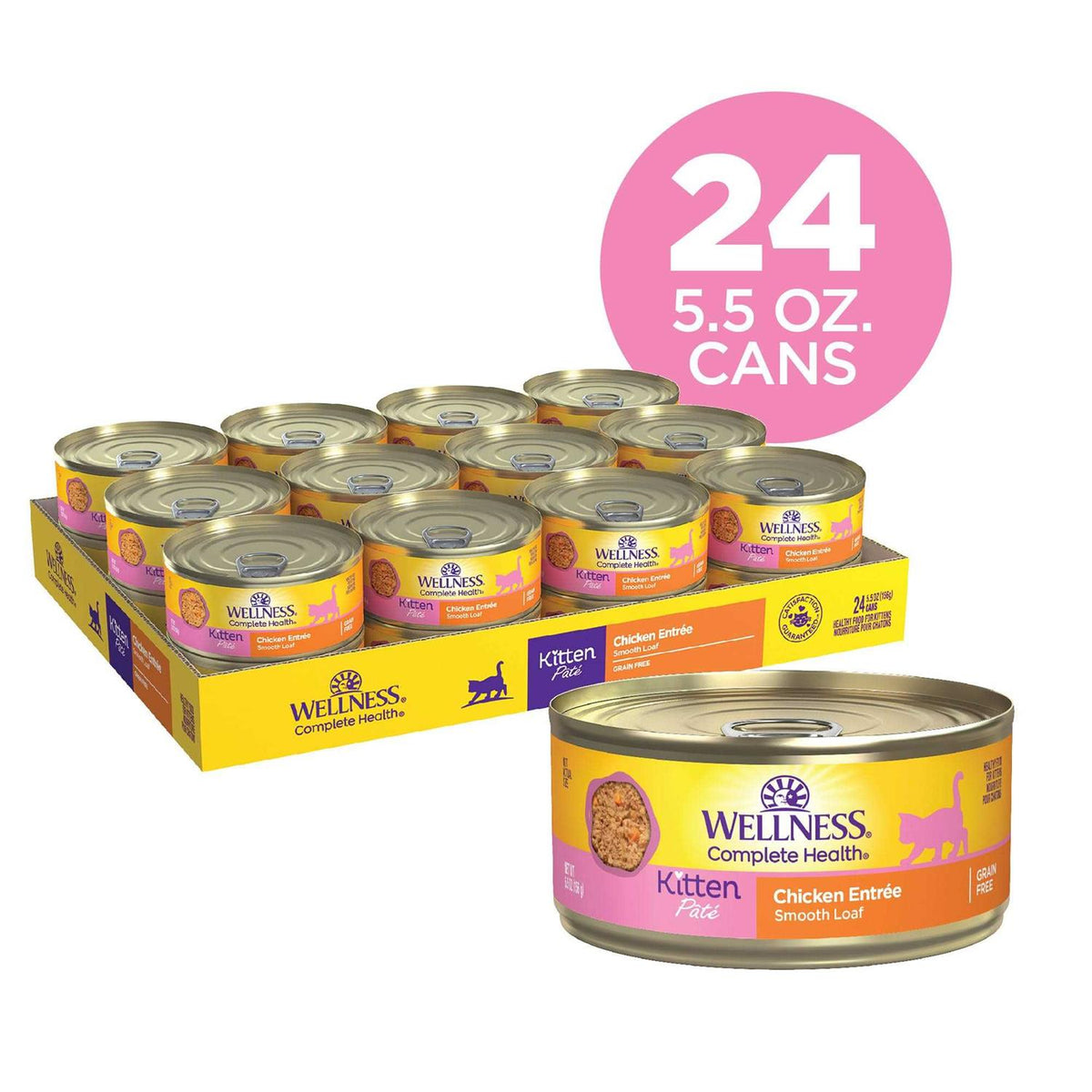 Whitefish & Tuna Wet Cat Food A604