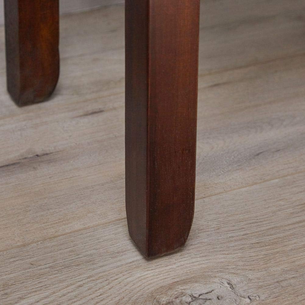 Acacia Wood Accent Table, Brown Mahogany B8707