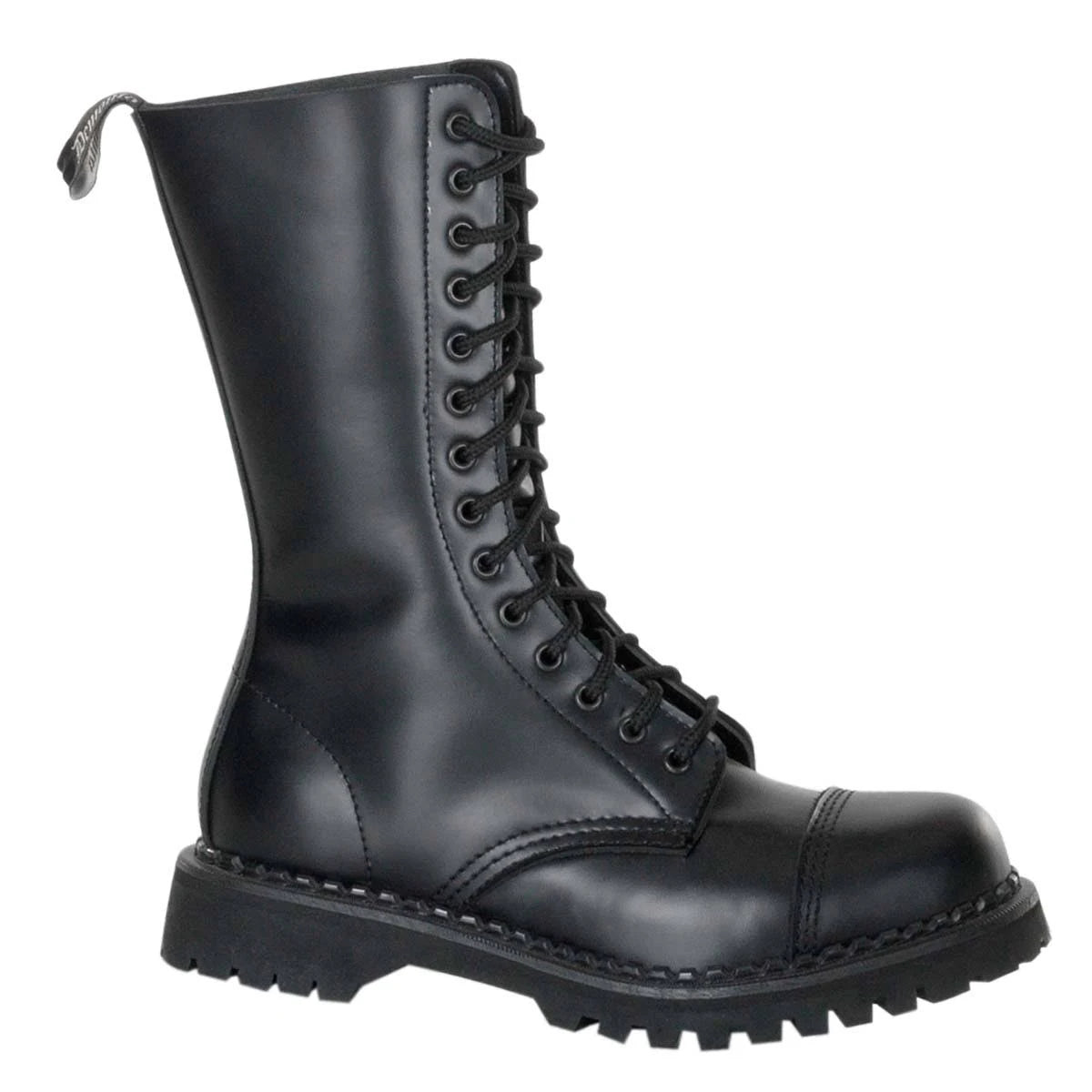 Black Leather Shoes J77042