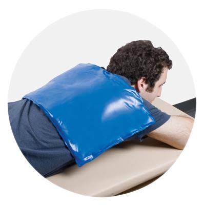 6 x 23 in. Blue-Vinyl Reusable Cold Pack, Neck - Pack of 12 Z8625