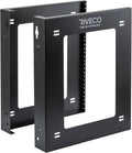 9U Open Frame Rack Wall Mount & Desktop Mount, Pack of 2 W925098