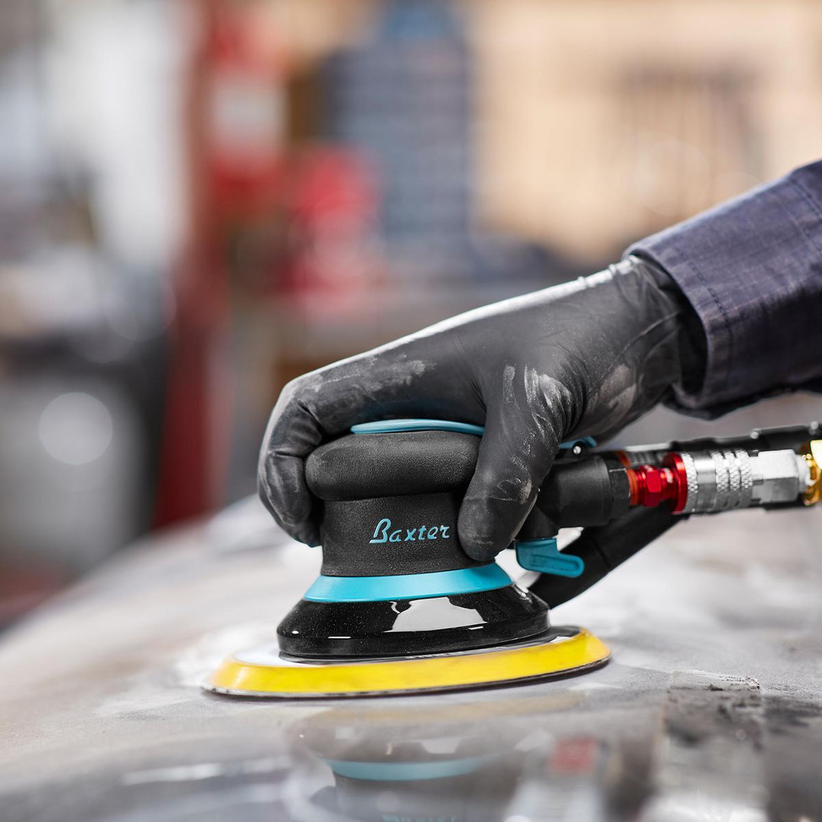 6 in. Self-Vacuuming Random Orbital Air Sander G833