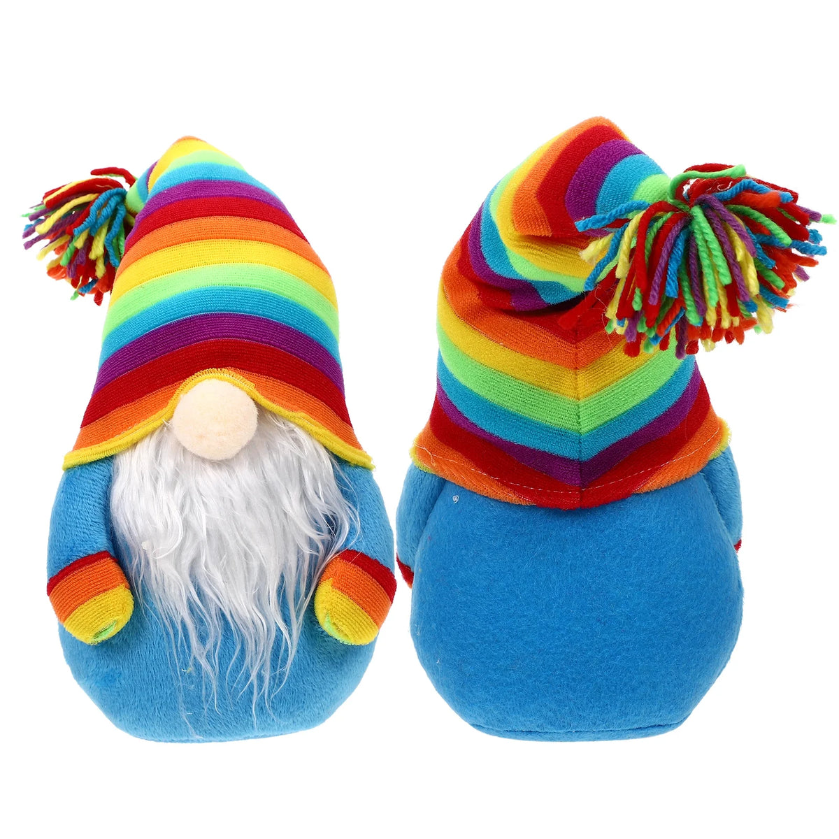 Rainbow Plush Gnome Doll Stuffed Decor K1748