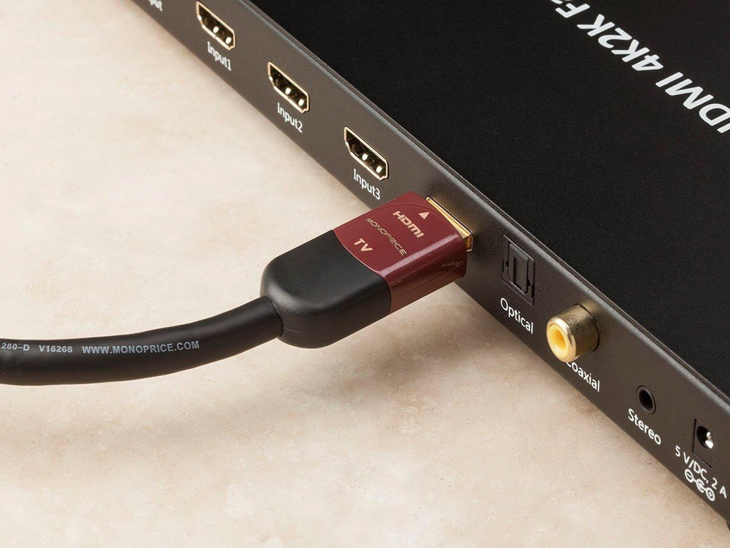 50 Feet Black HDMI Cable 4K@60Hz 18Gbps C139