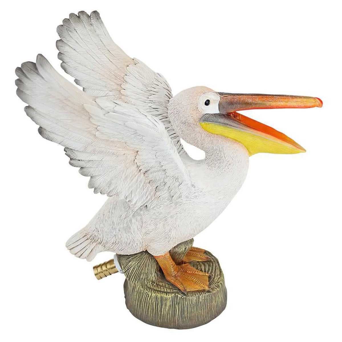Piped Pelican Statue D1058