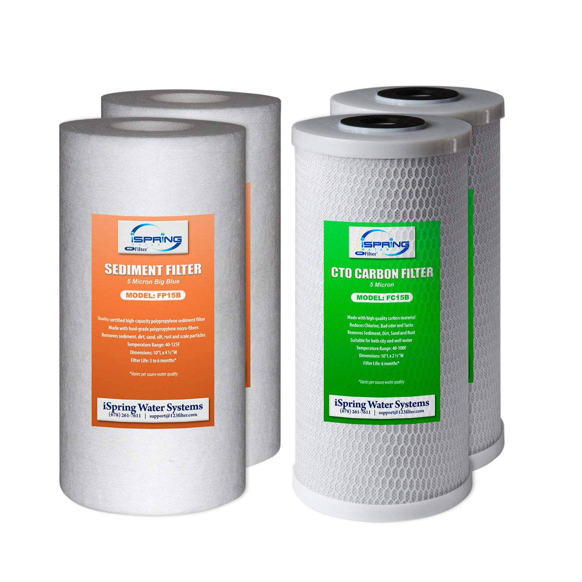 10 in Big Blue Water Filter Replacement Pack Set U155493