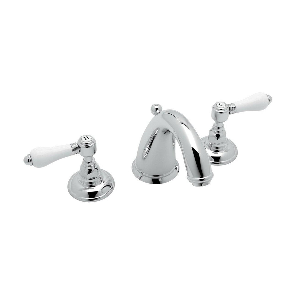 Polished Chrome Widespread Bathroom Faucet T7419