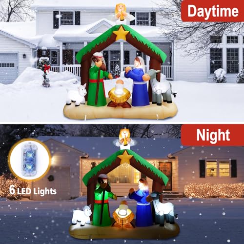 10FT Pink Inflatable Nutcracker with Built-in LED F710091