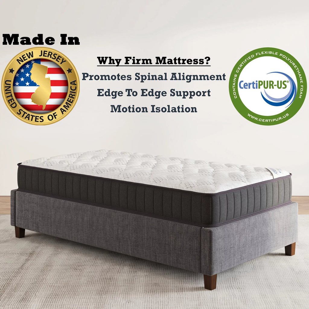 Twin Firm Tight Top Hybrid Mattress E4627