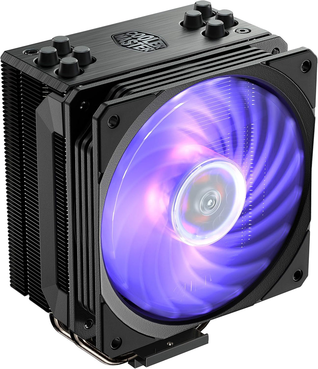 Tempered Glass Side Panel Carrying Handle RGB Fans CPU Air Cooler P640229