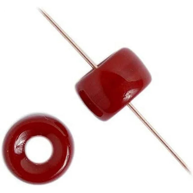 100pcs 9mm Glass Crow Beads F4525