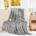 Oversize Twin Size Flannel Electric Heated Blanket S4229