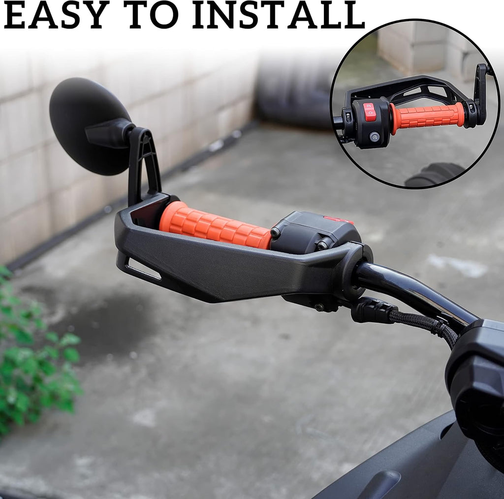 Black Aluminum Hand Guards Protector Kit (2PCS) V18148
