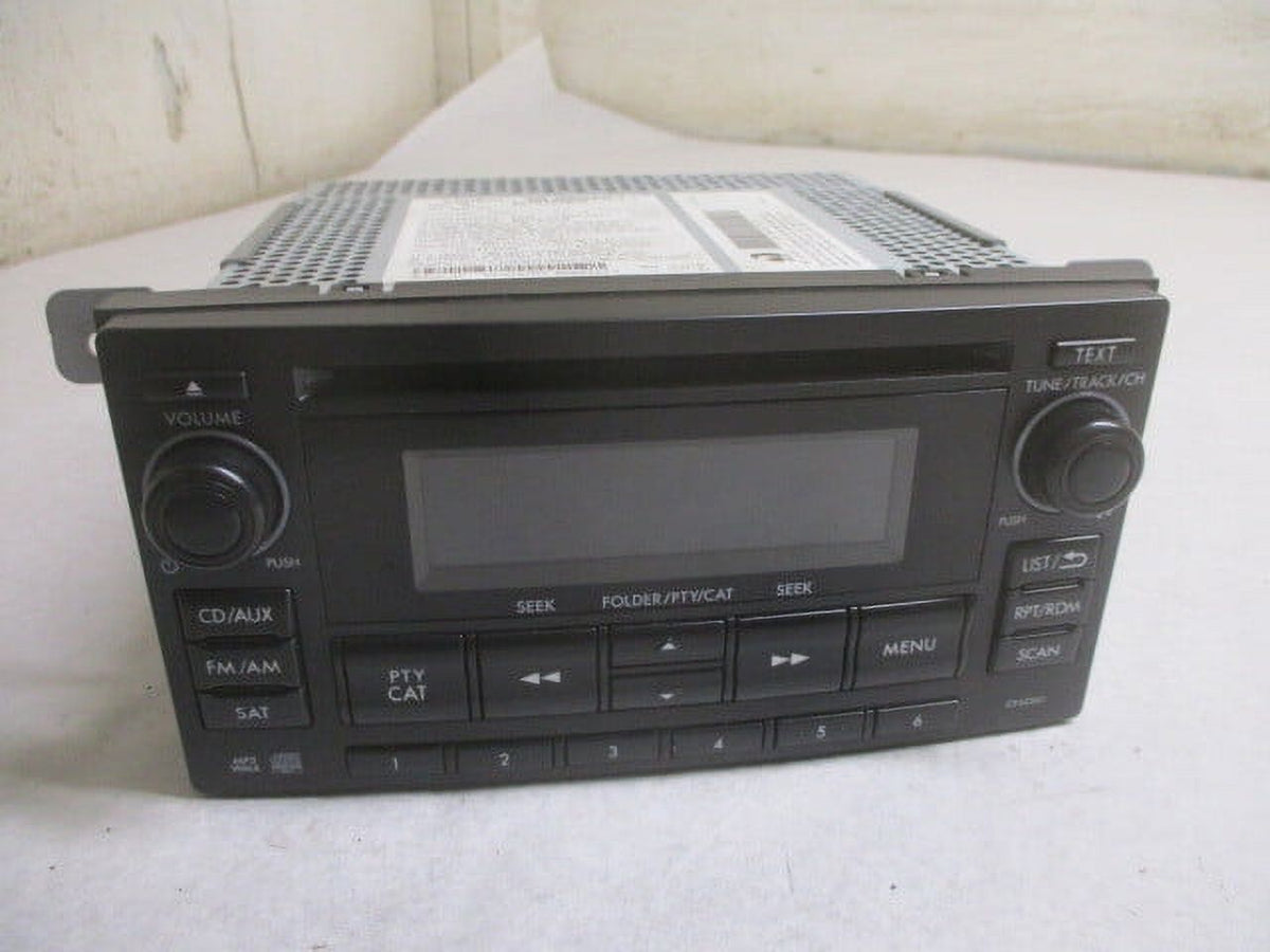 Pre-Owned 2012 Subaru Forester Single CD MP3 WMA Satellite Player Radio Q557180